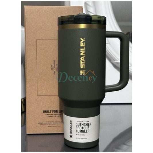 The Quencher ProTour Flip Straw Tumbler | 40 OZ - Cypress