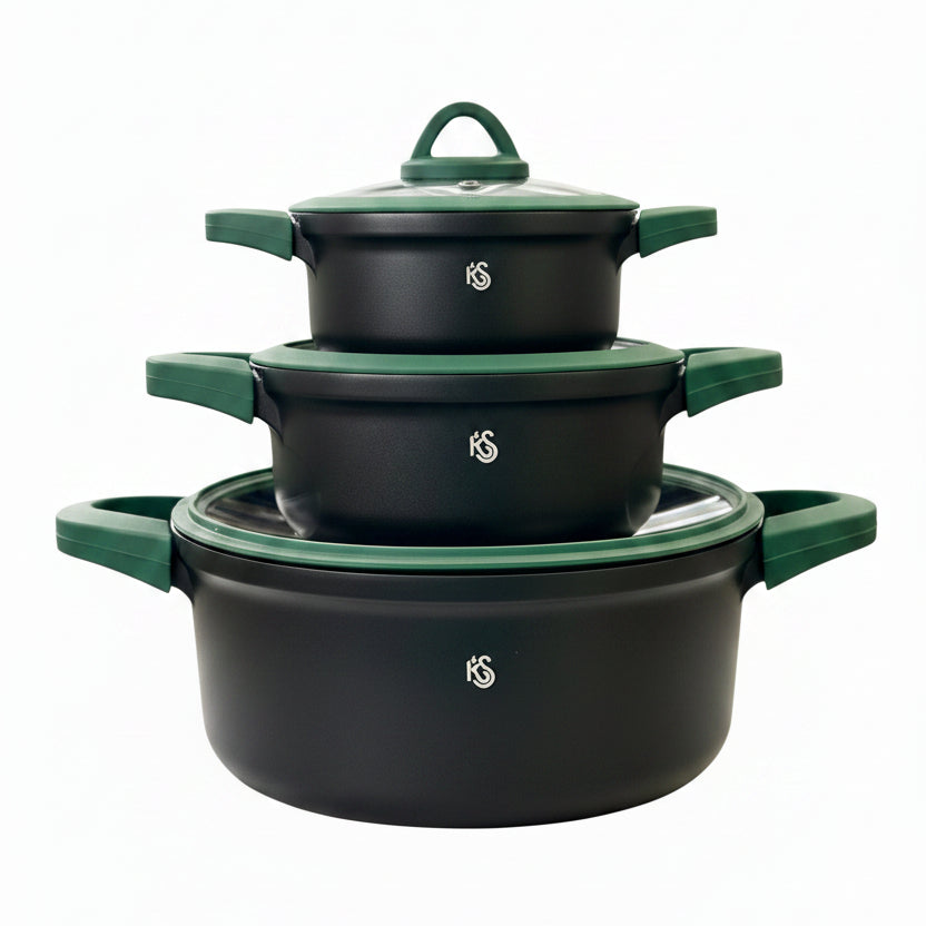 Close-up view of Kitchen Star induction bottom cookware base