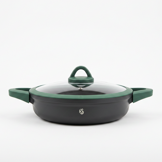Original Kitchen Star non-stick cooking pots set on induction