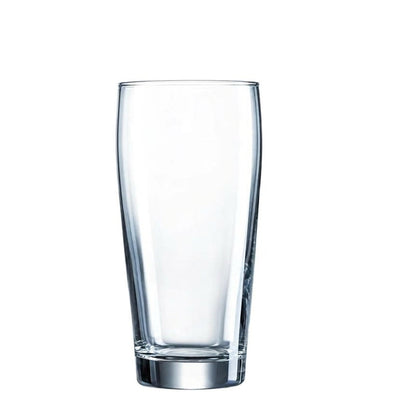 Front studio view of 6 pcs Pasabahce Jubilee glass set made in Turkey