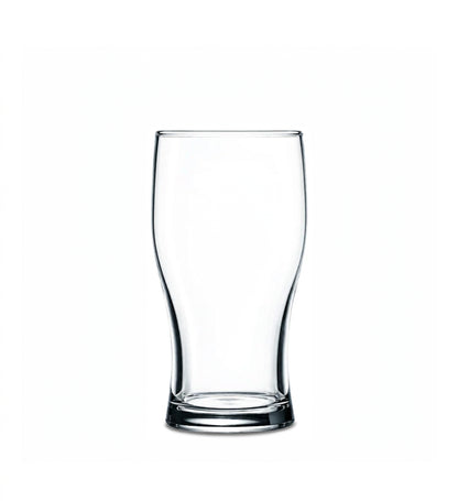 Front view of a 6 pcs Paşabahçe Jubilee glass tulip set on a clean white background in Pakistan