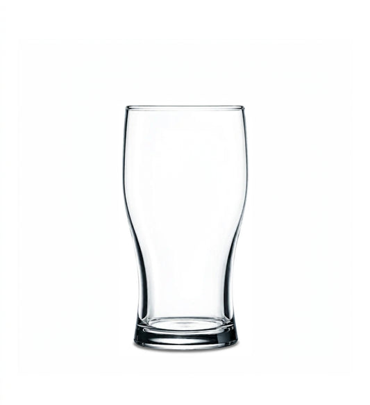 Front view of a 6 pcs Paşabahçe Jubilee glass tulip set on a clean white background in Pakistan
