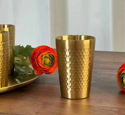 Stainless Steel Golden Cup