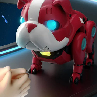 Red Bulldog Robot Toy For Kids
