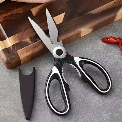 5-in-1 Heavy Duty Stainless Steel Kitchen Scissors & Shears