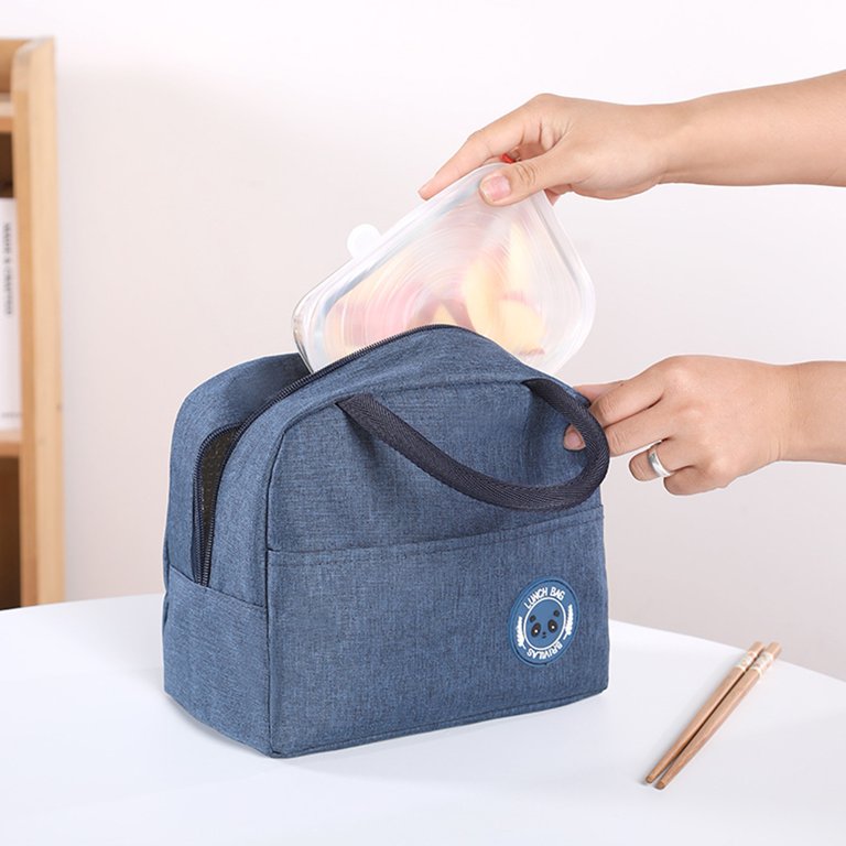 Imported Insulated Thermal Lunch Bag Waterproof Food Storage Tote for Office & School