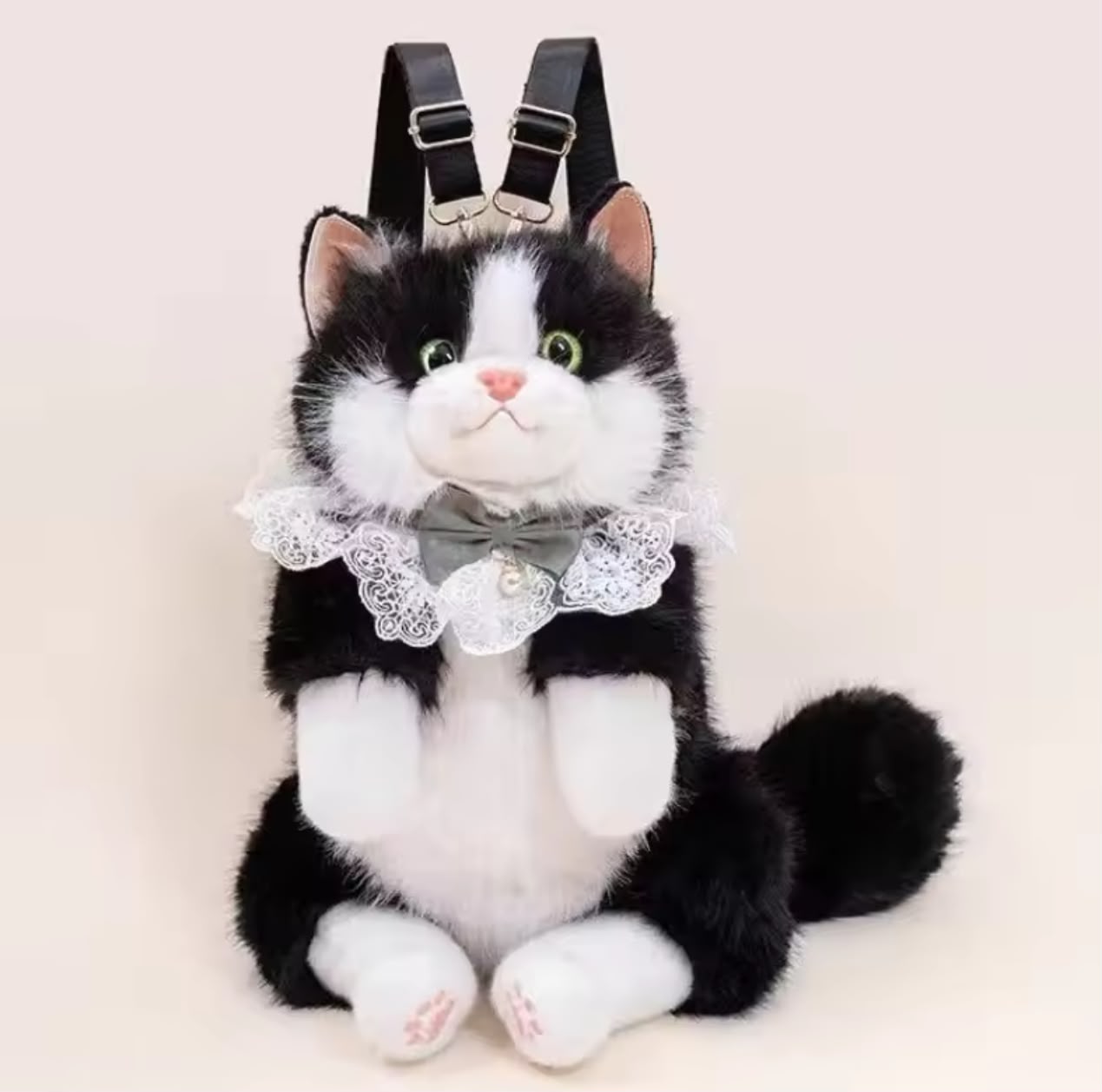 Super Realistic Cat Travel Storage Bag - Portable Organizer