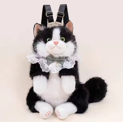Super Realistic Cat Travel Storage Bag - Portable Organizer