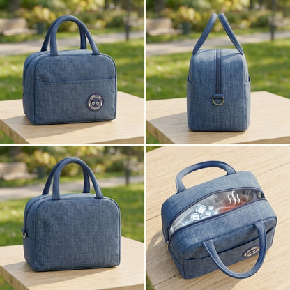 Imported Insulated Thermal Lunch Bag Waterproof Food Storage Tote for Office & School