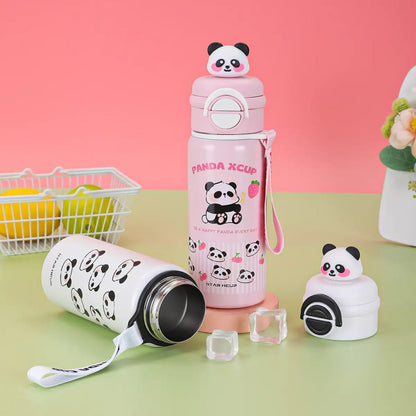 Panda XCup 520ml Stainless Steel Water Bottle - Insulated Kids Flask