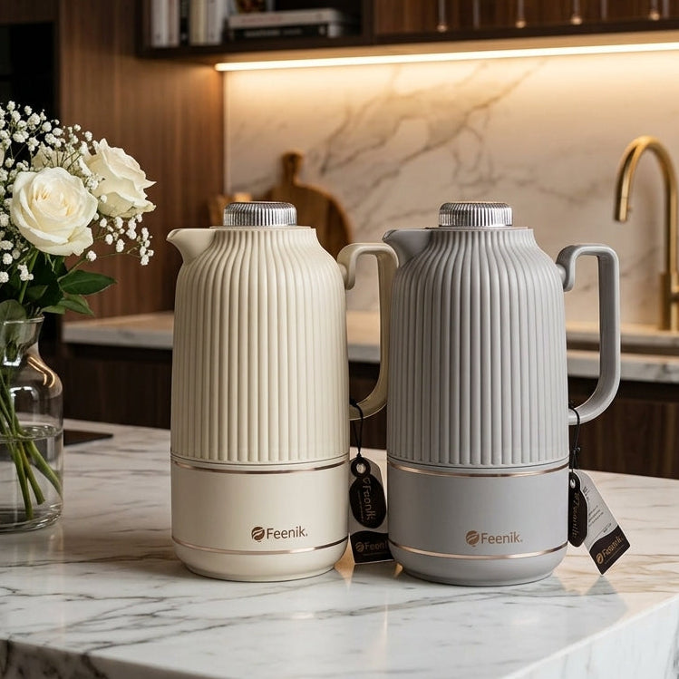 Day Days 1 Litre Vacuum Flask with Glass Inner Refill