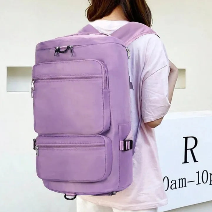 Multifunctional Convertible Travel Duffle Bag Backpack