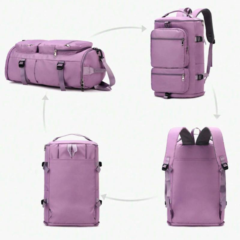 Multifunctional Convertible Travel Duffle Bag Backpack