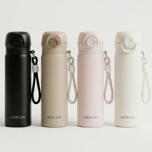 Good Life Vacuum Insulated Stainless Steel Water Bottle 500ml