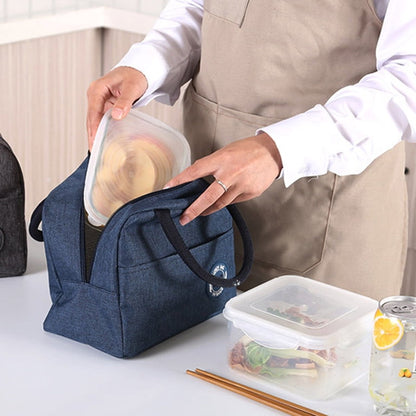 Imported Insulated Thermal Lunch Bag Waterproof Food Storage Tote for Office & School