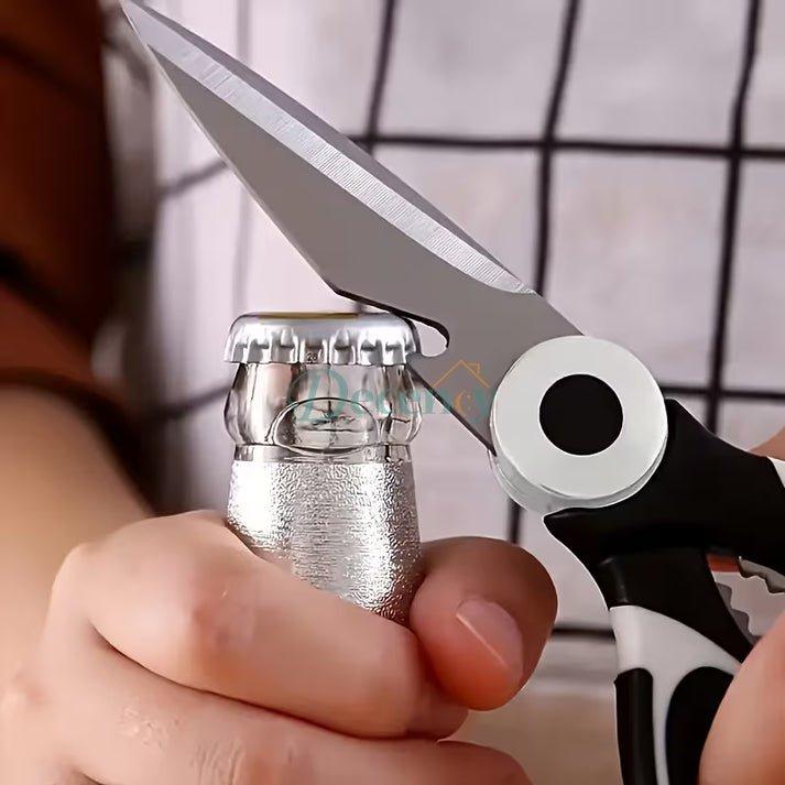 5-in-1 Heavy Duty Stainless Steel Kitchen Scissors & Shears