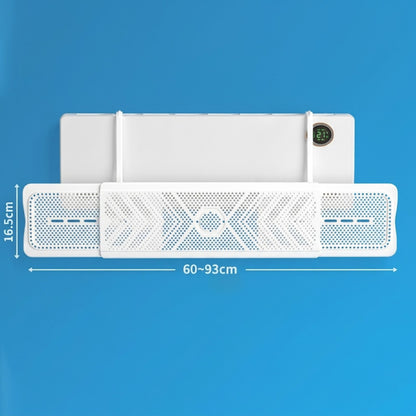 Adjustable Split AC Air Deflector Universal Wings (60-93cm)