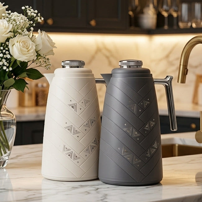 Mixff Stainless Steel Thermal Vacuum Flask Pitcher 1 Litre