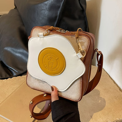 Bread Shape Women Crossbody Bag