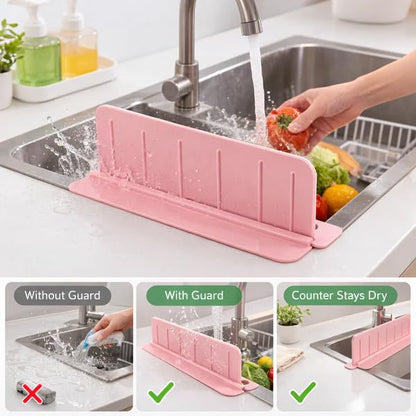 Adjustable Kitchen Sink Drain Rack & Sponge Holder