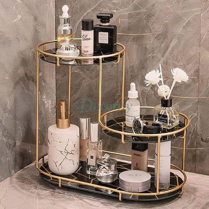 3-Tier Golden Vanity Stand