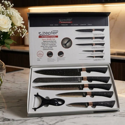 Original Zepter 6 Pcs Anti-Bacterial Knife Set