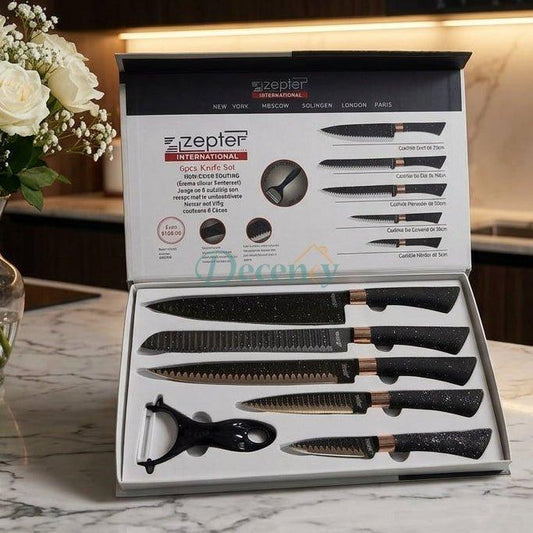 Original Zepter 6 Pcs Anti-Bacterial Knife Set