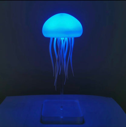 Aesthetic 3D Jellyfish Lava Lamp | LED Night Light