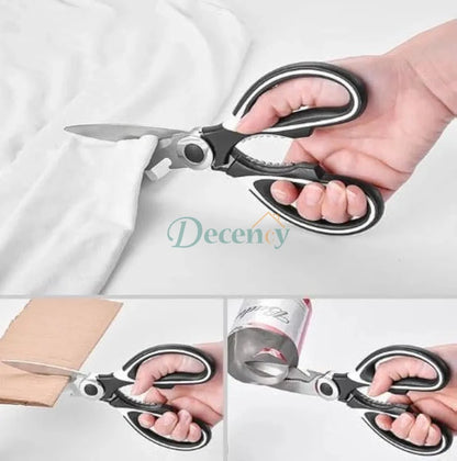 5-in-1 Heavy Duty Stainless Steel Kitchen Scissors & Shears