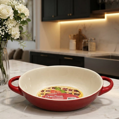 Danny Home 9-Inch Ceramic Bakeware Dish | Non-Stick Baking Pan