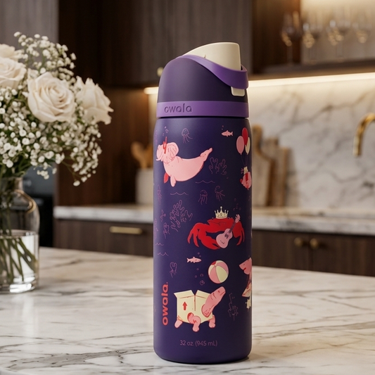 Owala FreeSip Water Bottle Party Animal 32oz - Insulated Stainless Steel