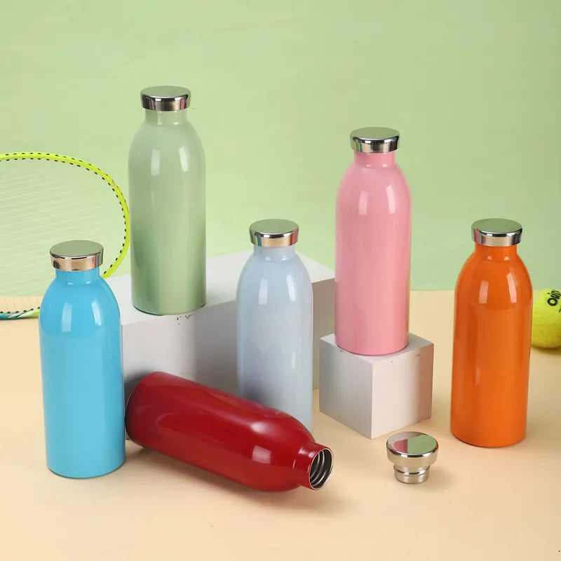 500ml Insulated Stainless Steel Water Bottle - Leakproof & BPA Free