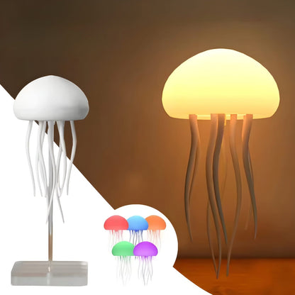 Aesthetic 3D Jellyfish Lava Lamp | LED Night Light