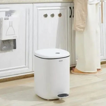 Ecoco 11L Hydraulic Pedal Dustbin with Inner Bucket