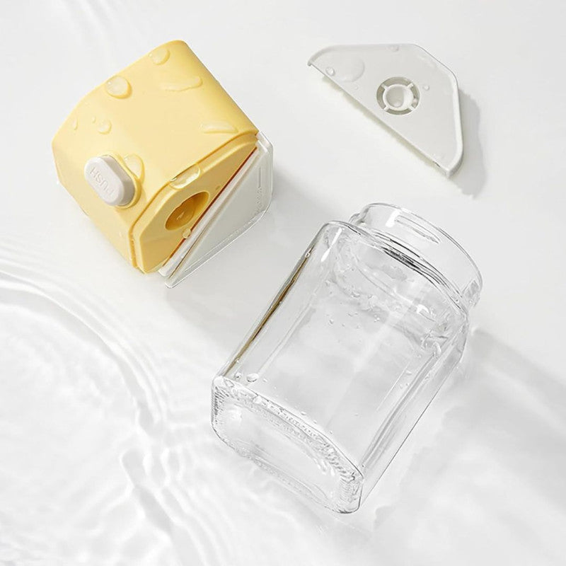 Push Button Salt & Pepper Shaker Dispenser Bottle