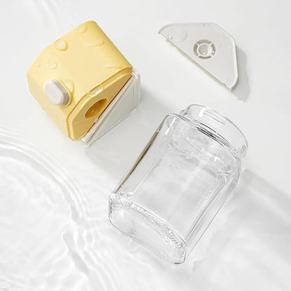 Push Button Salt & Pepper Shaker Dispenser Bottle