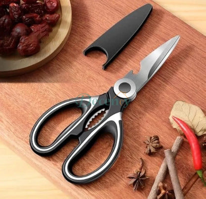 5-in-1 Heavy Duty Stainless Steel Kitchen Scissors & Shears