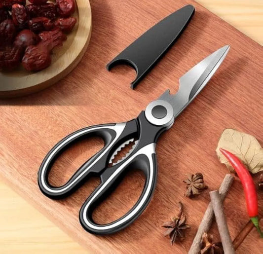 5-in-1 Heavy Duty Stainless Steel Kitchen Scissors & Shears