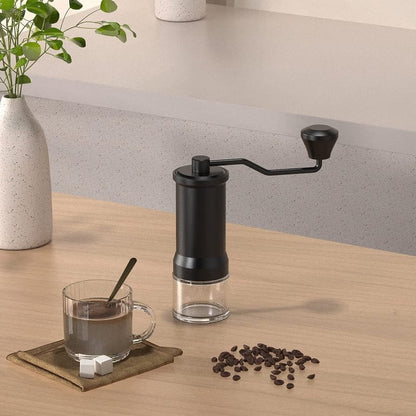 Manual Coffee Bean Grinder - Stainless Steel Burr Mill
