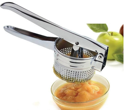 Stainless Steel Manual Potato Masher & Fruit Squeezer Machine