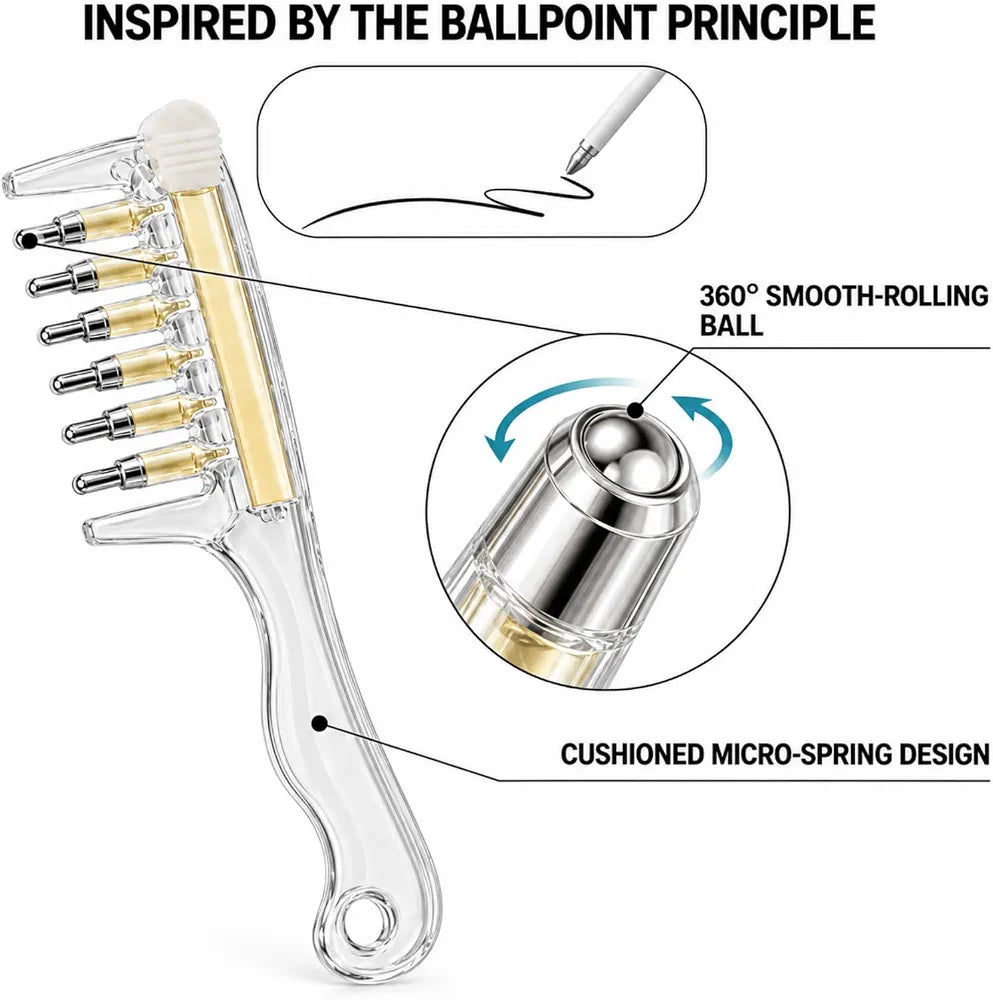 Scalp Applicator Comb for Hair Oil & Serum Treatment