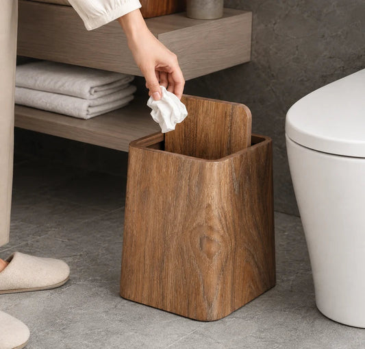 Square Flip Lid Dustbin – High Quality Plastic Trash Can