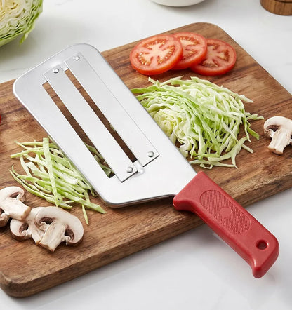 Dual Stainless Steel Blade Cabbage Slicer & Shredder Knife