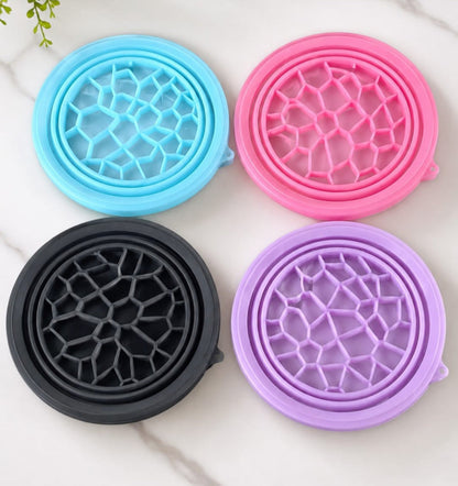 Foldable Silicone Facial Ice Bowl for Face Ice Bath
