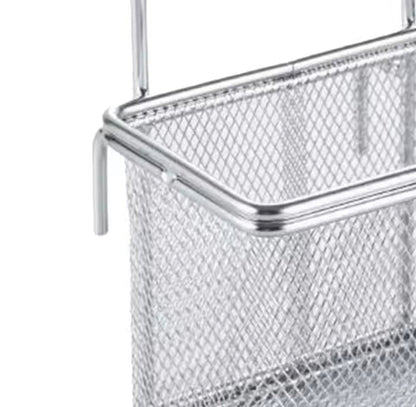 Stainless Steel Deep Fryer Basket with Handle for Kitchen