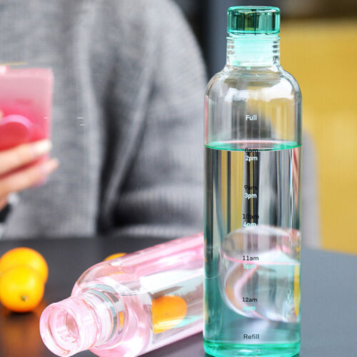 Water bottle with Time Marker Cover (500/1000 ML)