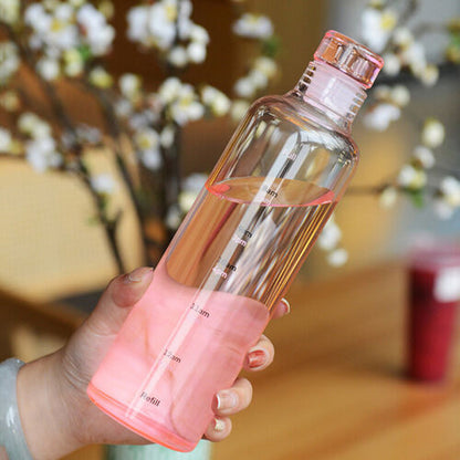 Water bottle with Time Marker Cover (500/1000 ML)