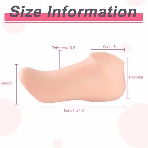 New Silicon Foot Care Protector Moisturizing Sock