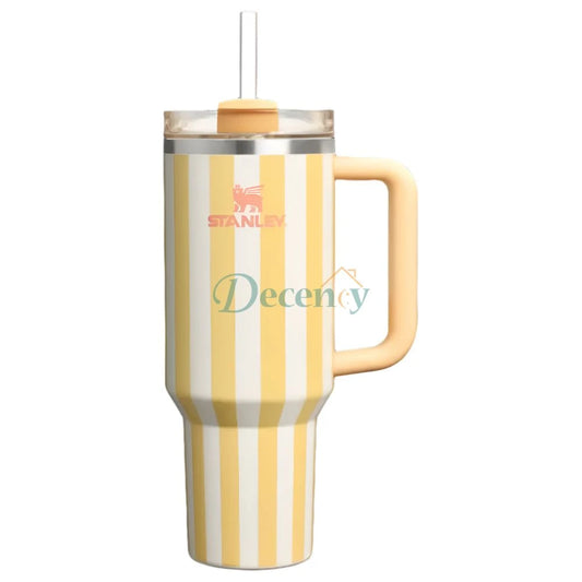 Stanley Quencher H2.0 Tumbler 40 oz - Butter cabana Gloss