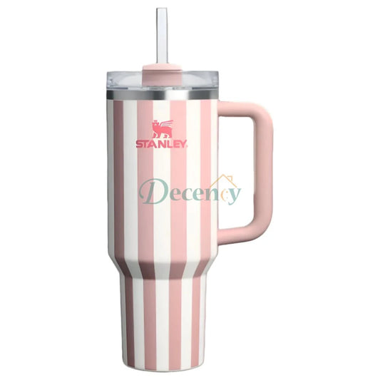 Stanley Quencher H2.0 Tumbler 40 oz - Peach  cabana Gloss